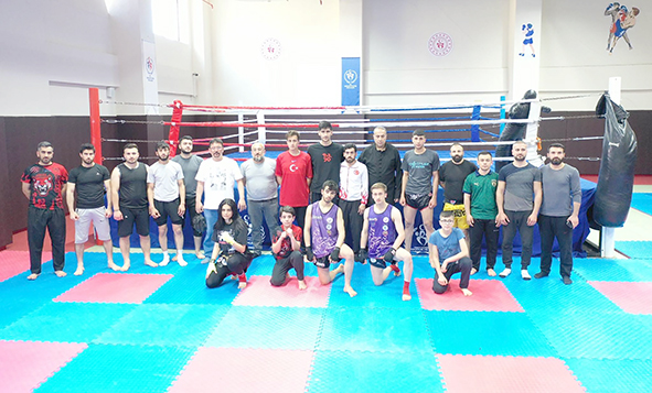 MUAYTHAİ KUŞAK YÜKSELME SINAVI YAPILDI