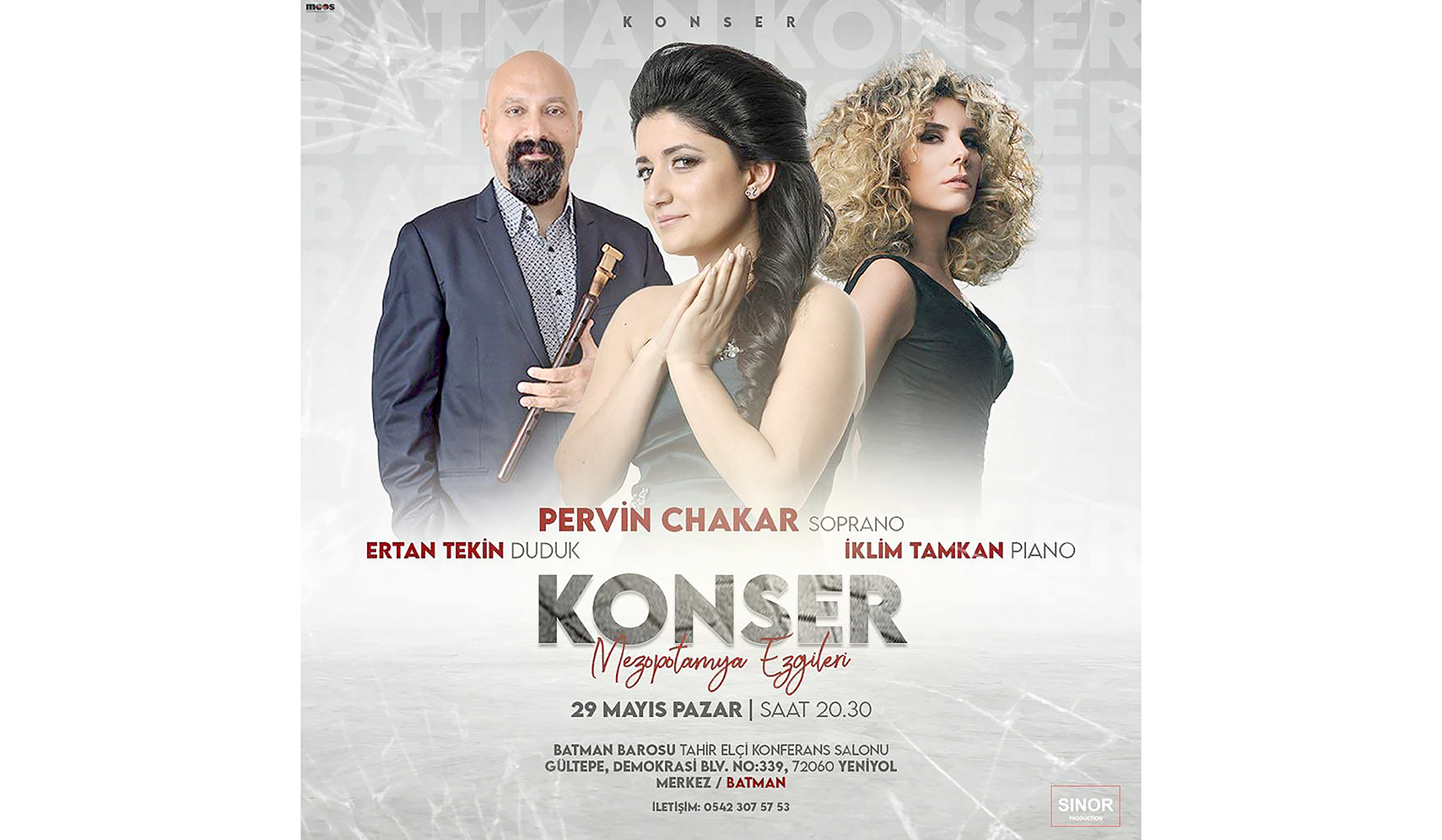 PERVİN ÇAKAR’IN BATMAN KONSERİNE BÜYÜK İLGİ