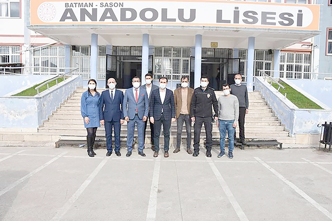 SASON ANADOLU LİSESİ’NE ZİYARET