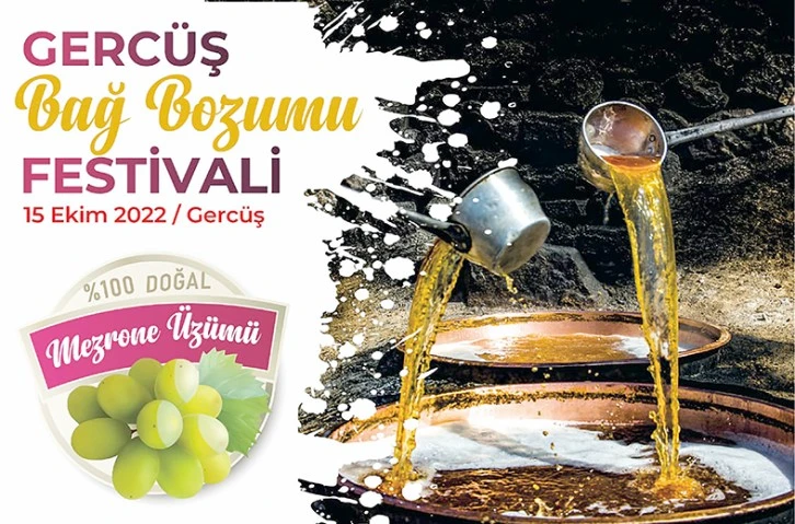 BAĞ BOZUMU ÜZÜM FESTİVALİ 15 EKİM’DE