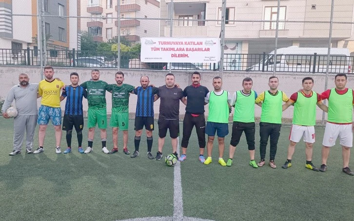 BİRİMLER ARASI FUTBOL TURNUVASI START ALDI