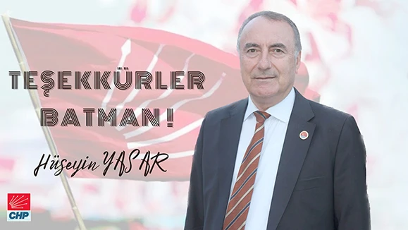 CHP’Lİ YAŞAR “HALKIMIZIN İRADESİNE SAYGI DUYMAK GEREKİR”