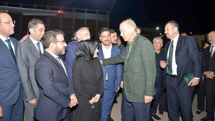 CUMHURBAŞKANI ERDOĞAN, BATMAN'DAN UĞURLANDI