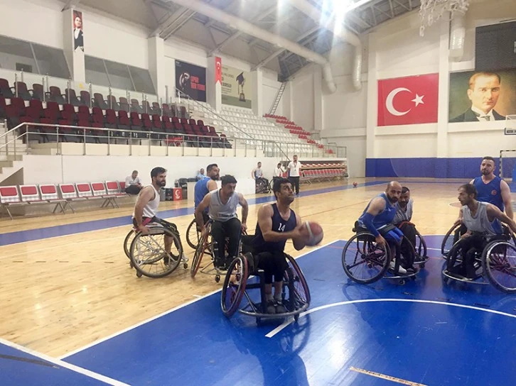 ENGELLİ BASKETBOLCULAR ANTALYA 'YA HAZIRLANIYOR