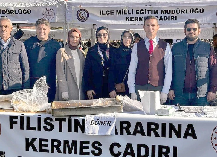 FİLİSTİN YARARINA KERMES ÇADIRI