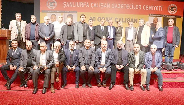 GAZETECİLER 10 OCAK’TA ŞANLIURFA’DA BULUŞTU