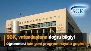 SGK, vatandaşların doğru bilgiyi öğrenmesi için yeni program hayata geçirdi