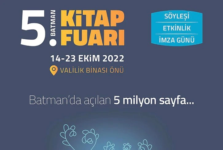 KİTAP FUARI 14 EKİM’DE