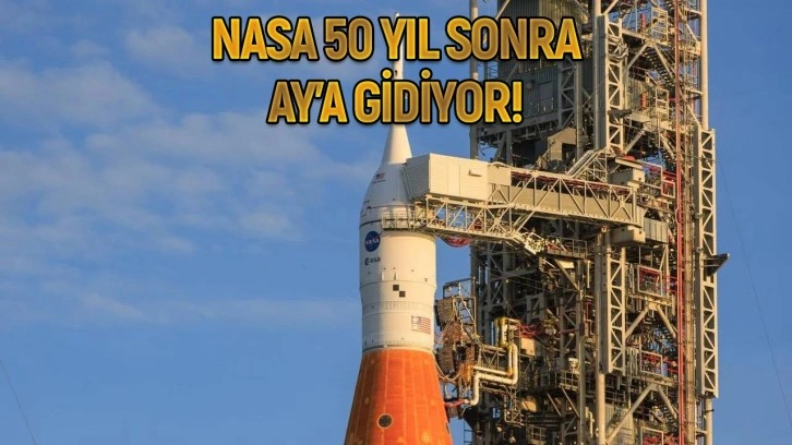 NASA Ay'a gidiyor! Fırlatma yayını başladı