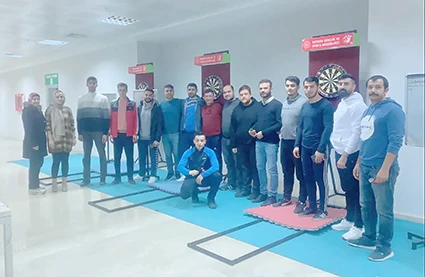 ÖĞRETMENLER DART’TA YARIŞTI