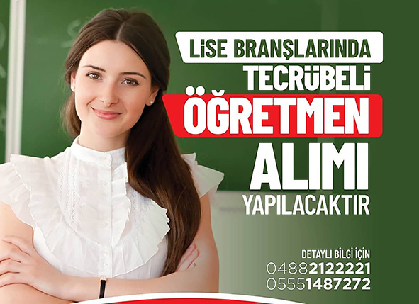 BOĞAZİÇİ KOLEJİ ÖĞRETMEN ALIMINA BAŞLADI