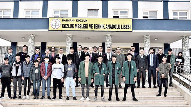 KOZLUK’TA EĞİTİM KURUMLARI İNCELENDİ