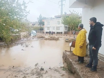 BAŞKAN ŞAHİN, SELİN VURDUĞU MAHALLELERDE İNCELEMEDE BULUNDU