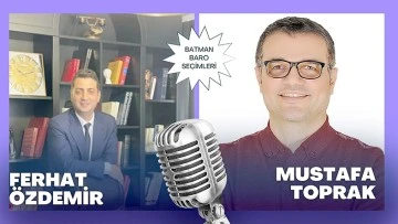 BATMAN BAROSU BAŞKAN ADAYI FERHAT ÖZDEMİR İLE RÖPORTAJ