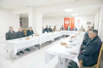 BEŞİRİ’DE KURUM MÜDÜRLERİ TOPLANDI