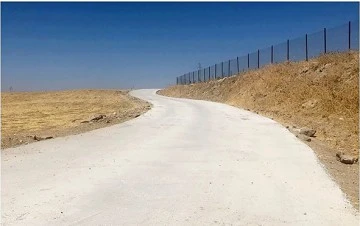 BETON YOL ÇALIŞMALARI TAMAMLANDI