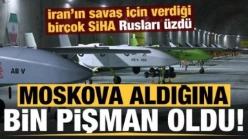 İran savaş için Ruslara birçok SİHA verdi ancak Moskova aldığına pişman oldu!