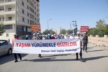 KOZLUK’TA YÜRÜYÜŞ ETKİNLİĞİ DÜZENLENDİ