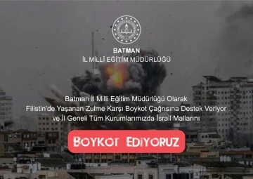 MİLLİ EĞİTİMDEN BOYKOT!