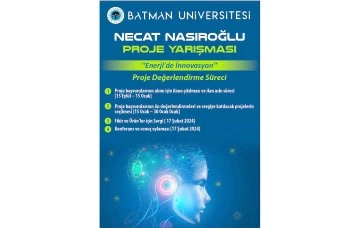 NECAT NASIROĞLU PROJE YARIŞMASI BAŞVURULARI BAŞLADI