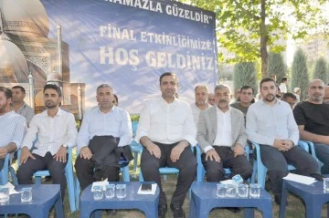 RAMANLI ‘HAYAT NAMAZLA GÜZELDİR’ PROGRAMINA EŞLİK ETTİ