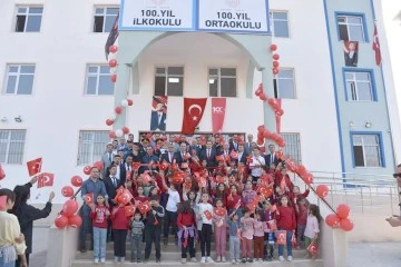 SASON’DA 100. YIL İLKOKUL VE ORTAOKULU AÇILIŞI YAPILDI