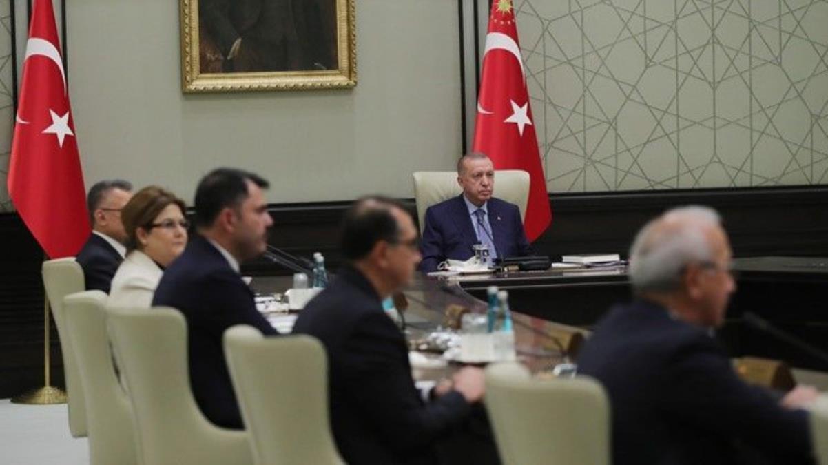 Son dakika! Kabine Toplantısı, Cumhurbaşkanı Erdoğan başkanlığında Beştepe'de başladı! Mas