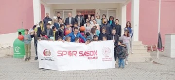 SPOR SASON PROJESİ KÖYLERDE HİZMET VERMEYE BAŞLADI