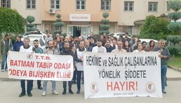 TABİP ODASI VE SES ŞUBESİ “ARTIK BIÇAK KEMİĞE DAYANMIŞTIR”