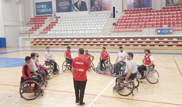 TEKERLEKLİ SANDALYE BASKETBOL TAKIMINDA LİG HAZIRLIKLARI BAŞLADI