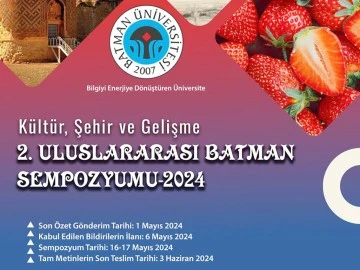 ULUSLARARASI SEMPOZYUM İÇİN GERİ SAYIM BAŞLADI