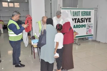 UMUT KERVANI &quot;MUHTAÇ AİLE SAYISI ÇOK FAZLA&quot;